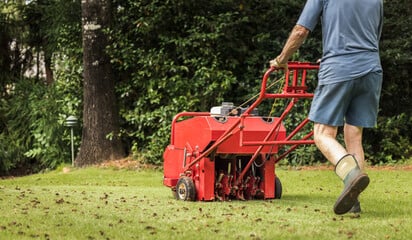 Expert Aeration Services by Lawn Pros of Dayton